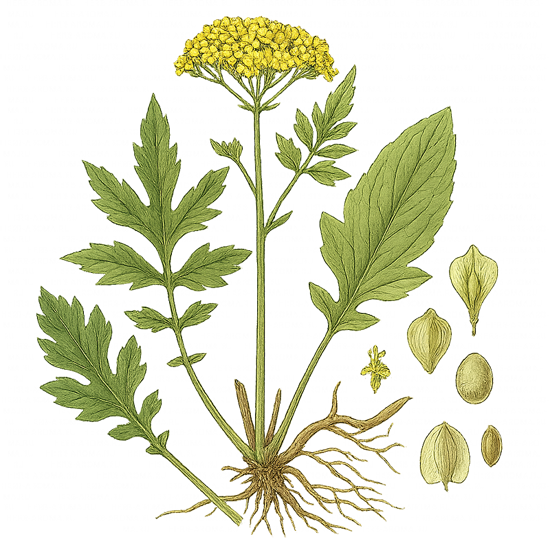 Патриния средняя
